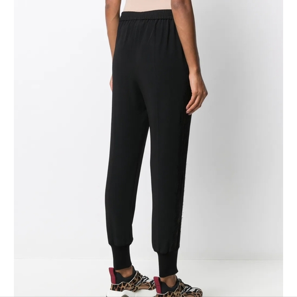 Stella McCartney Lace Cut-out Tapered Joggers - Picture 2 of 11
